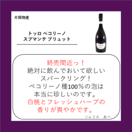 トッロ ペコリーノ スプマンテ ブリュット